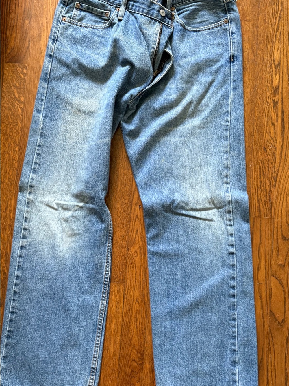 Levi's Vintage Light Blue Straight Leg Men's Jeans